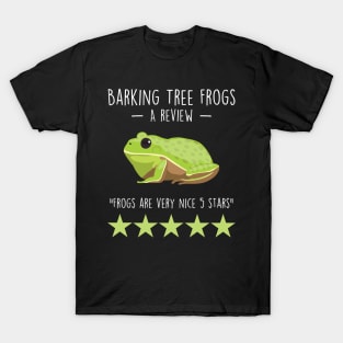 Barking Tree Frog Review T-Shirt